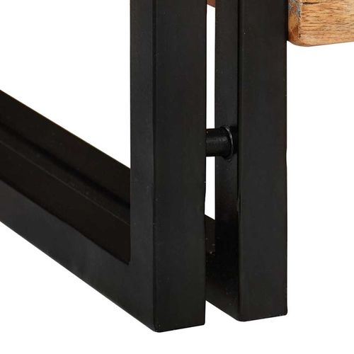 Szafka na buty Brązowy 90 x 38 x 45 cm lite drewno z odzysku na Arena.pl