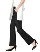 Spodnie Damskie Garniturowe Dzwony Antracytowe M Długość 74 cm Wygodne