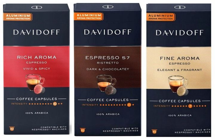 Kapsułki Nespresso Davidoff Zestaw Espresso 3x10 zdjęcie 1