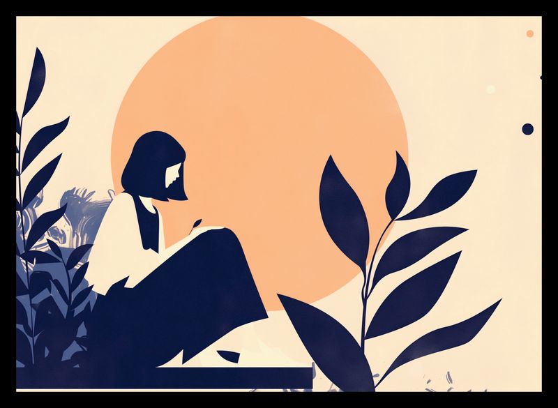 Plakat 35x25cm Kontemplacja zdjęcie 2