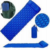 MATERAC TURYSTYCZNY KEMPINGOWY ULTRA LEKKI 500G 190X58CM JEDNOOSOBOWY DUŻY