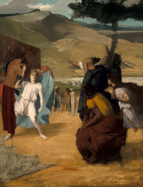 Alexander and Bucephalus, Edgar Degas - plakat 40x50 cm zdjęcie 1
