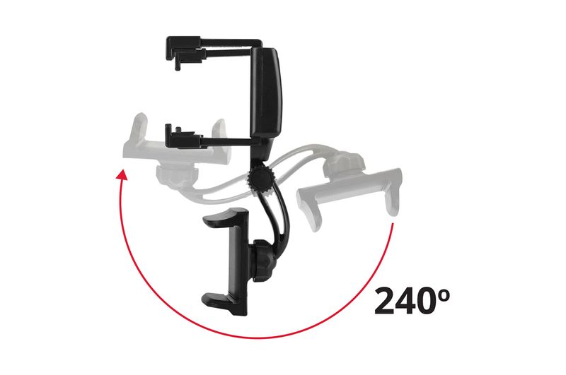 Uchwyt na telefon na lusterko wsteczne samochodu zdjęcie 4
