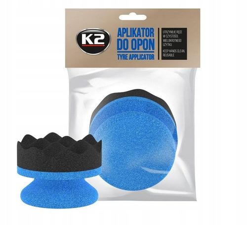 K2 APLIKATOR GĄBKOWY DO OPON DO DRESINGU PLASTIKÓW na Arena.pl