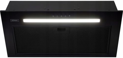OKAP KUCHENNY CICHY KERNAU KBH0662B CZARNY 60 LED 110-180m³/h 53-63dB na Arena.pl