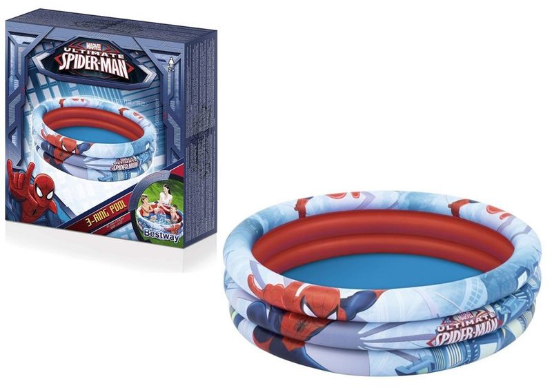 ND24_10568 Basen Dmuchany Spider-Man 122 x 30 cm zdjęcie 3