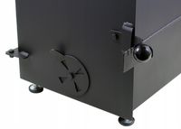 Palenisko do wędzarni suszarni gruba STAL 2 mm RUSZT solidne wędzak zrębki