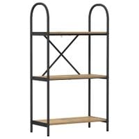 Półka na książki dąb artisan 60 x 30 x 109 cm