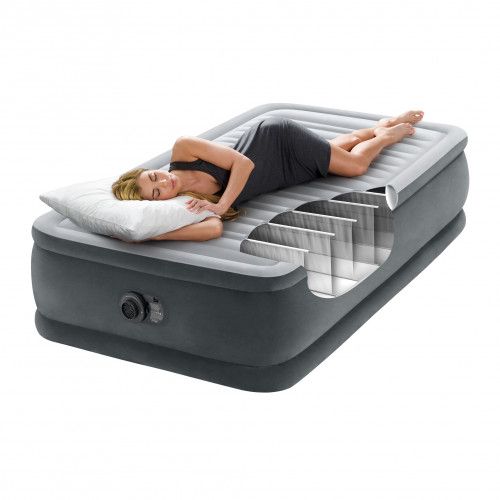 MATERAC DMUCHANY INTEX 191X99 CM FIBER-TECH JEDNOOSOBOWY na Arena.pl