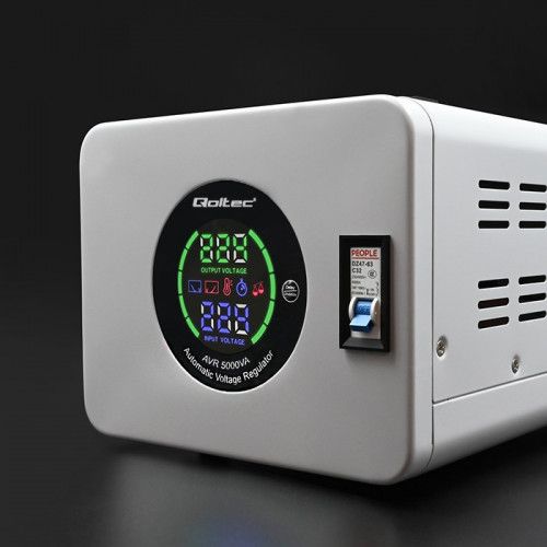 QOLTEC AUTOMATYCZNY STABILIZATOR NAPIĘCIA AVR 5000 na Arena.pl