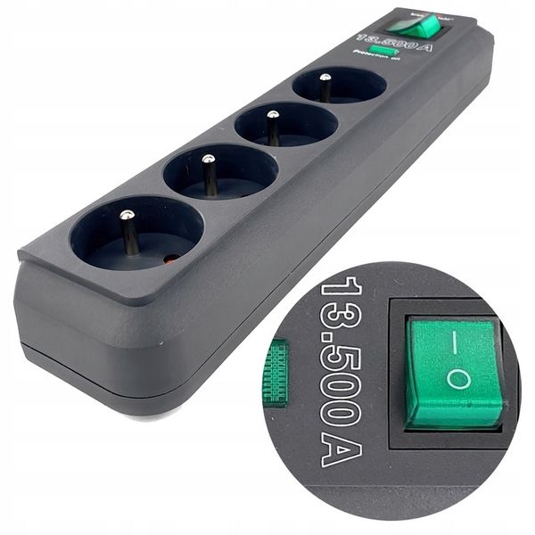 LISTWA PRZEPIĘCIOWA BRENNENSTUHL 4 GNIAZDA 13500A zdjęcie 1