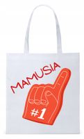 Dla Mamy Mamusi Prezent Torba Eco Biała Shopper Z Nadrukiem Ze Zdjęciem