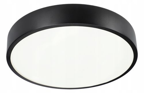 Lampa Sufitowa LED Plafon Natynkowy 30W 30CM Panel Okrągły Czarny na Arena.pl