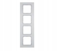 Berker B.7 Ramka 4-krotna aluminium 10146424 HAGER