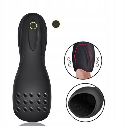 LODZIK - OBCIAGĄCZ - MASTURBATOR DO WYTRYSKÓW SSANIE 10 TRYBÓW - MOCNE USTA na Arena.pl