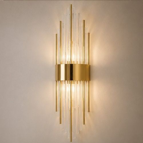 Lampa ścienna DRACO złota 60 cm na Arena.pl