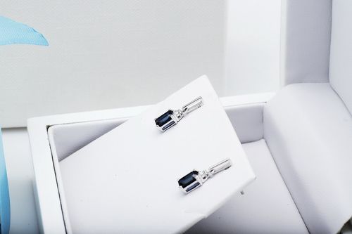 Złote kolczyki KBD1924S - Diament na Arena.pl