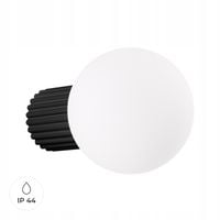 Kinkiet ścienny HALO czarny IP44 G9 Sollux Lighting do łazienki