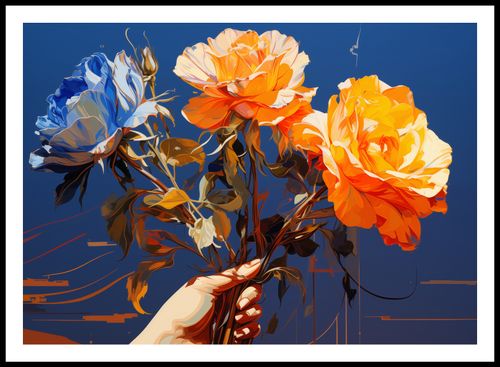 Plakat 84x59,5cm Żywy Uścisk na Arena.pl