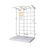 Drabinka gimnastyczna Next-5 Max 220 cm z talerz-huśtawką i materacem CE