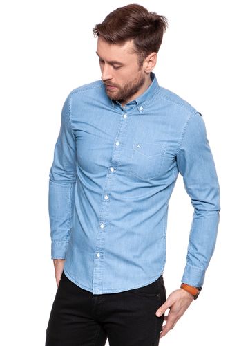 WRANGLER LS 1PKT BUTTON DOWN MID INDIGO W58835PVE M na Arena.pl