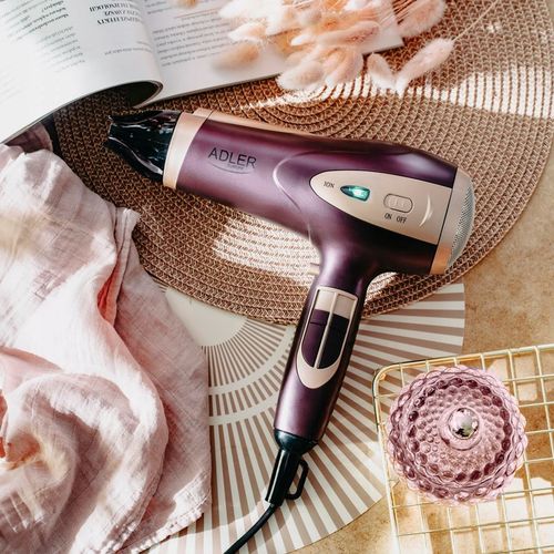 SUSZARKA DO WŁOSÓW Z JONIZACJĄ 2400W Zimny nawiew + Koncentrator i na Arena.pl