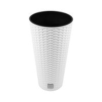 Doniczka z wkładem Rato Tubus DRTUS400 biała