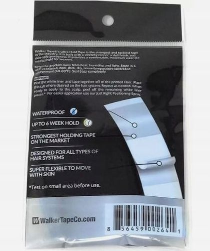 Taśmy plasterki DO PERUK TUPETÓW ULTRA HOLD MINI 72szt walker tape na Arena.pl