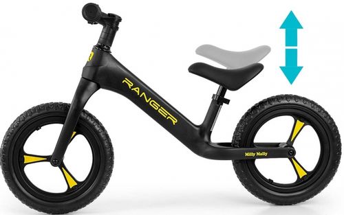 Rowerek Biegowy Ranger Czarny #B1 na Arena.pl
