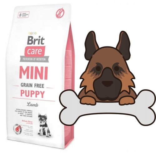 BRIT CARE MINI GRAIN FREE PUPPY LAMB 2kg na Arena.pl