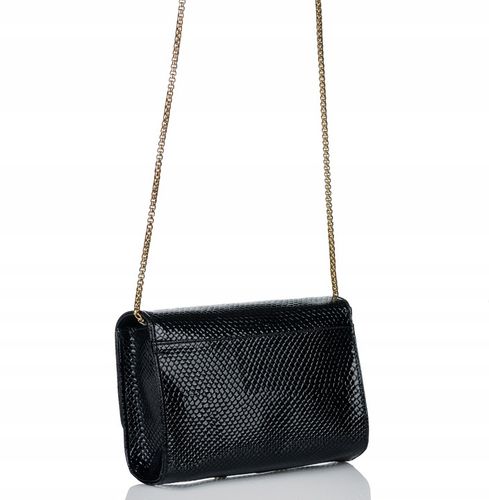 TOREBKA LISTONOSZKA MONNARI WIZYTOWA KOPERTÓWKA Czarna na łańcuszku na Arena.pl