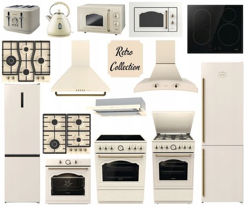 Płyta kuchenna ceramiczna Gorenje EC642CLI 60cm RETRO Kość Słoniowa na Arena.pl