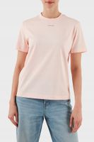T-shirt damski Calvin Klein Cotton Regular Fit Crew Neck Logo