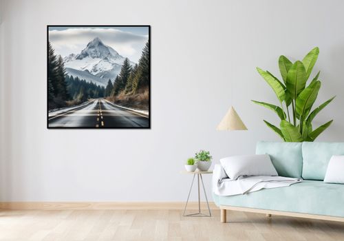 Plakat 100x100cm Odważna Podróż na Arena.pl