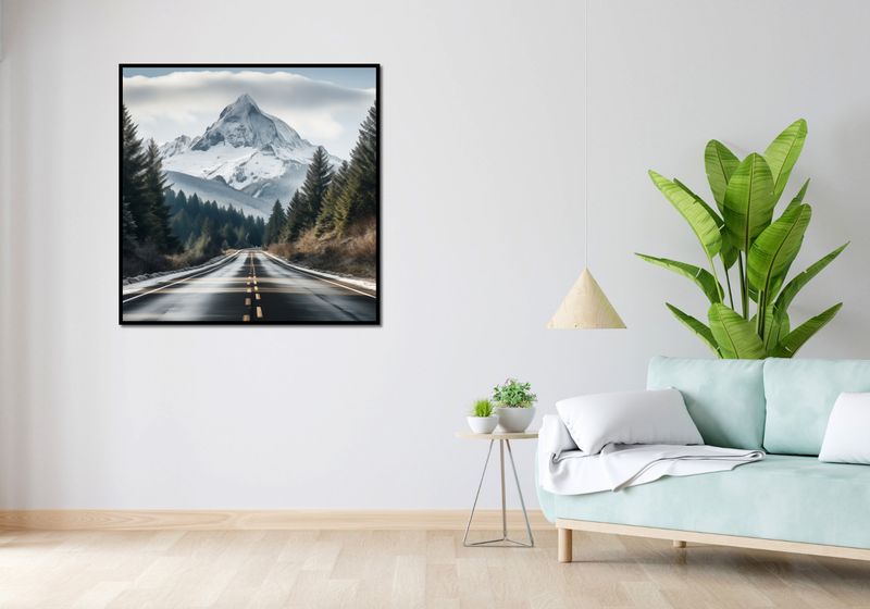 Plakat 100x100cm Odważna Podróż zdjęcie 4