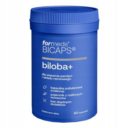 FORMEDS BICAPS BILOBA+ 60K GINKGO BILOBA ŻEN-SZEŃ na Arena.pl