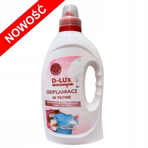 D-LUX Odplamiacz do prania kolorowego i białego z aktywnym tlenem 1L na Arena.pl