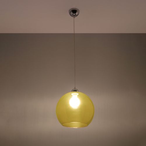Lampa wisząca BALL żółta na Arena.pl