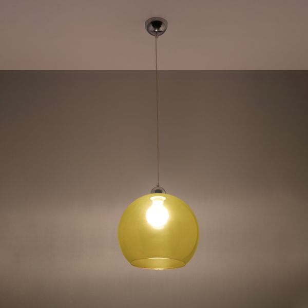 Lampa wisząca BALL żółta zdjęcie 3