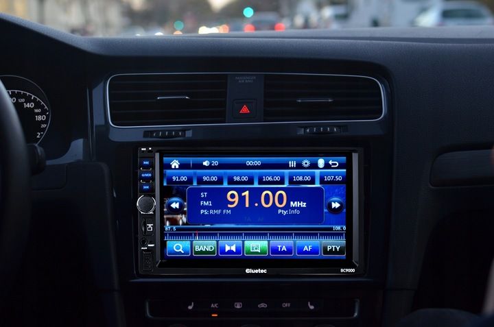 RADIO SAMOCHODOWE BLUETOOTH 2 DIN 7" RDS USB MICRO SD 4x50W KAMERA zdjęcie 9