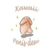 Przypinka Kawaii Penis desu