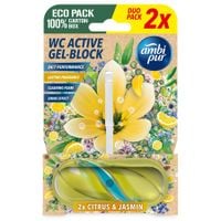zawieszka do wc ambi pur citrus & jasmin duo pack 2x 45 g