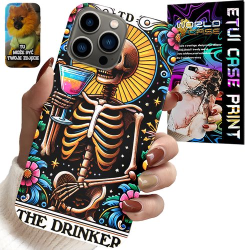 ETUI DO IPHONE 13 PRO - THE DRINKER ALKO WINKO DRINK WZORY CASE na Arena.pl