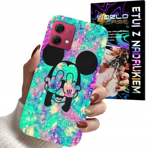 ETUI CASE DO MOTOROLA EDGE 40 NEO - MYSZKA MINNIE DAMSKIE WZORY PLECKI na Arena.pl