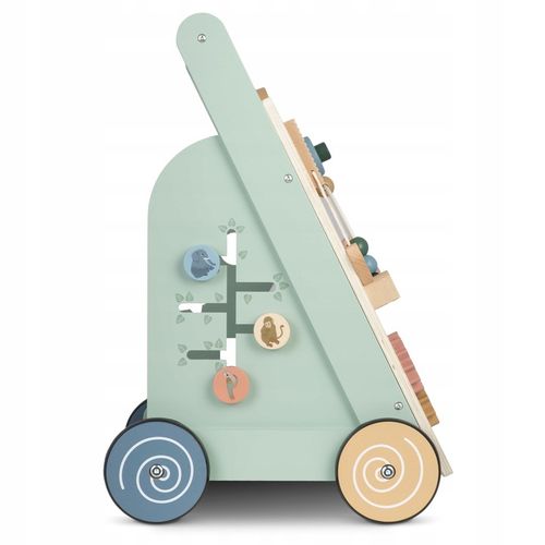 Drewniany chodzik dla dziecka pchacz sensoryczny jeździk do zabawy Nukido na Arena.pl