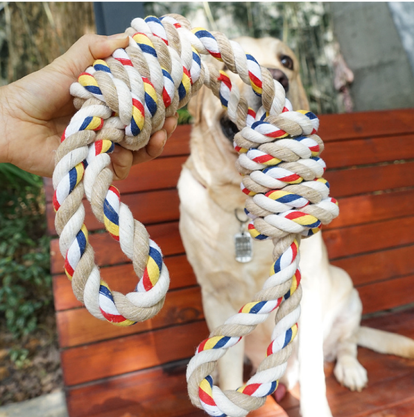 Duży Szarpak dla psa kolorowy zdjęcie 9