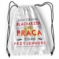 Plecak Dla Blacharza Sportowy Szkolny Worek Z Nadrukiem Ze Zdjęciem