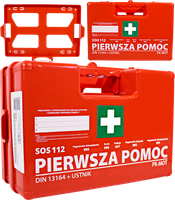 APTECZKA PIERWSZEJ POMOCY PRZEMYSŁOWA ZAKŁADOWA DO BUSA CIĘŻARÓWKI +WIESZAK