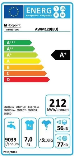 Hotpoint-Ariston Pralka AWM 129 (EU) na Arena.pl