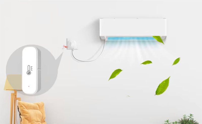 Czujnik Temperatury Wilgotności AAA ZigBee TUYA Smart Life ZigBee2MQTT zdjęcie 6